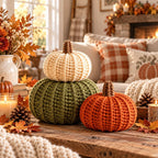 Crochet Pumpkin Fall Decor