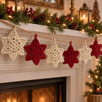 Crochet Christmas Star Ornament
