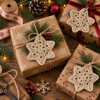 Crochet Christmas Star Ornament