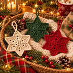 Crochet Christmas Bauble Ornament