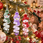 Personalized Snowman Christmas Ornament