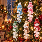 Personalized Snowman Holiday Keepsake Ornament