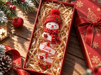 Personalized Snowman Custom Name Christmas Ornament