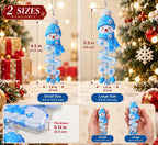 Personalized Snowman Name Christmas Tree Ornament