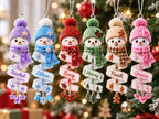Personalized Snowman Name Christmas Tree Ornament