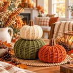 Crochet Pumpkin Fall Decor