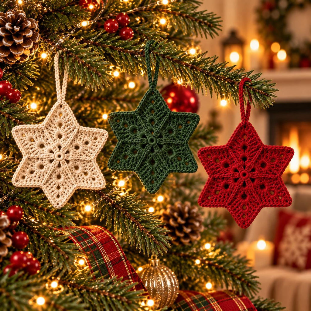 Crochet Christmas Bauble Ornament