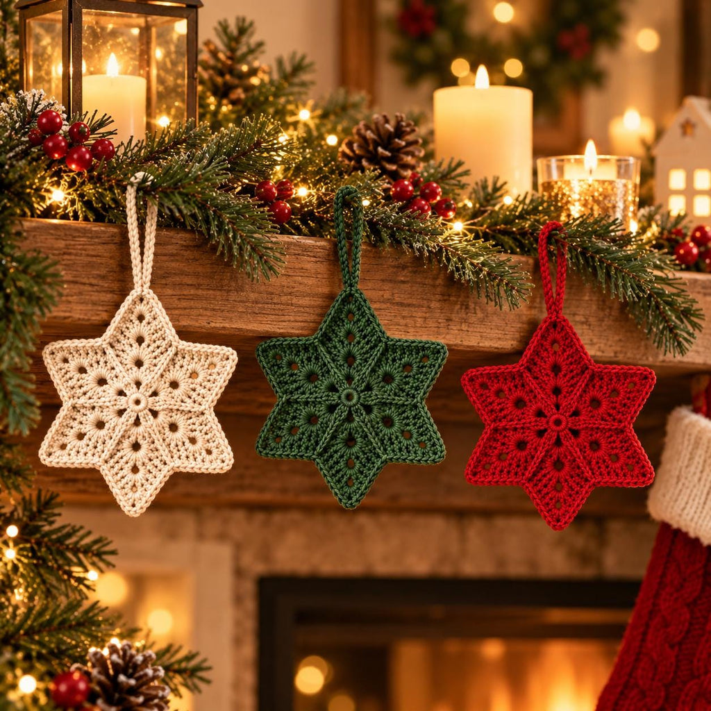 Crochet Christmas Bauble Ornament