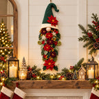 Crochet Christmas Gnome Door Hanger